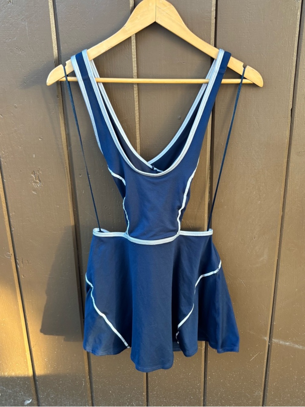 FP Movement Dress Women Small Give It A Whirl Cutout Skortsie Tennis